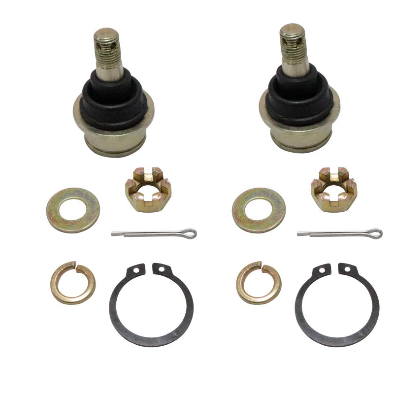C CLINK 2 PCS Ball Joint Upper/Lower Fits For YAMAHA ATV YFM 350 400 450 660,Big Bear,Grizzly,Bruin,Kodiak,Wolverine,Yamaha UTV Rhino YXR450 YXR660 YXR700 (pls check list) - Image 1